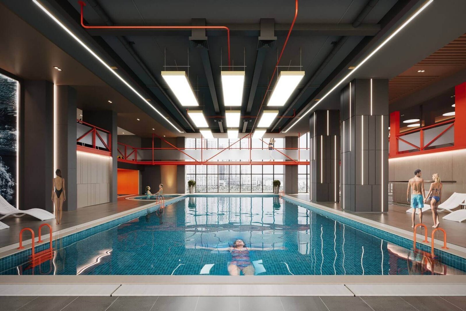 Indoor swimming pool