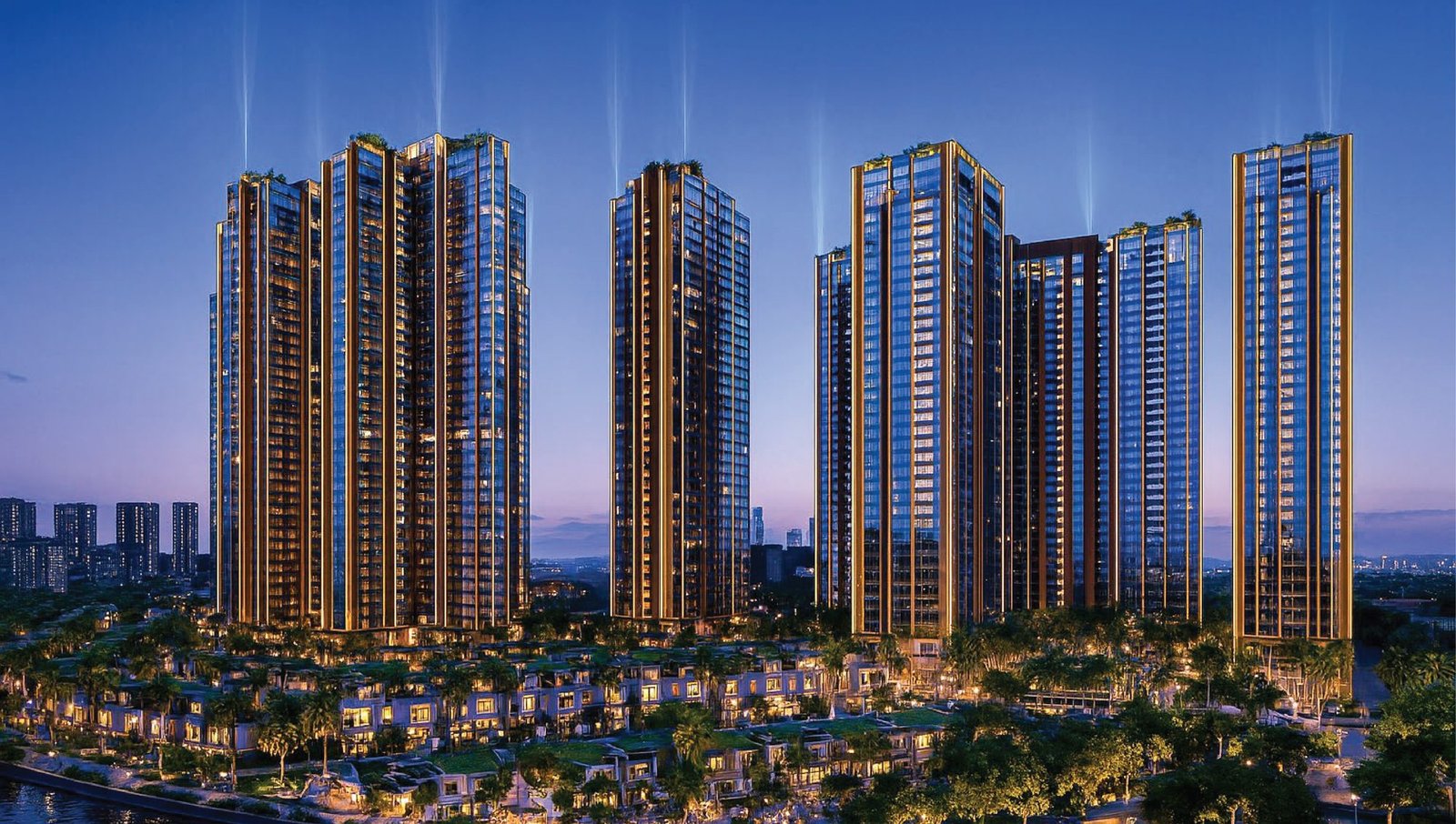 Sunshine Sky City aerial view