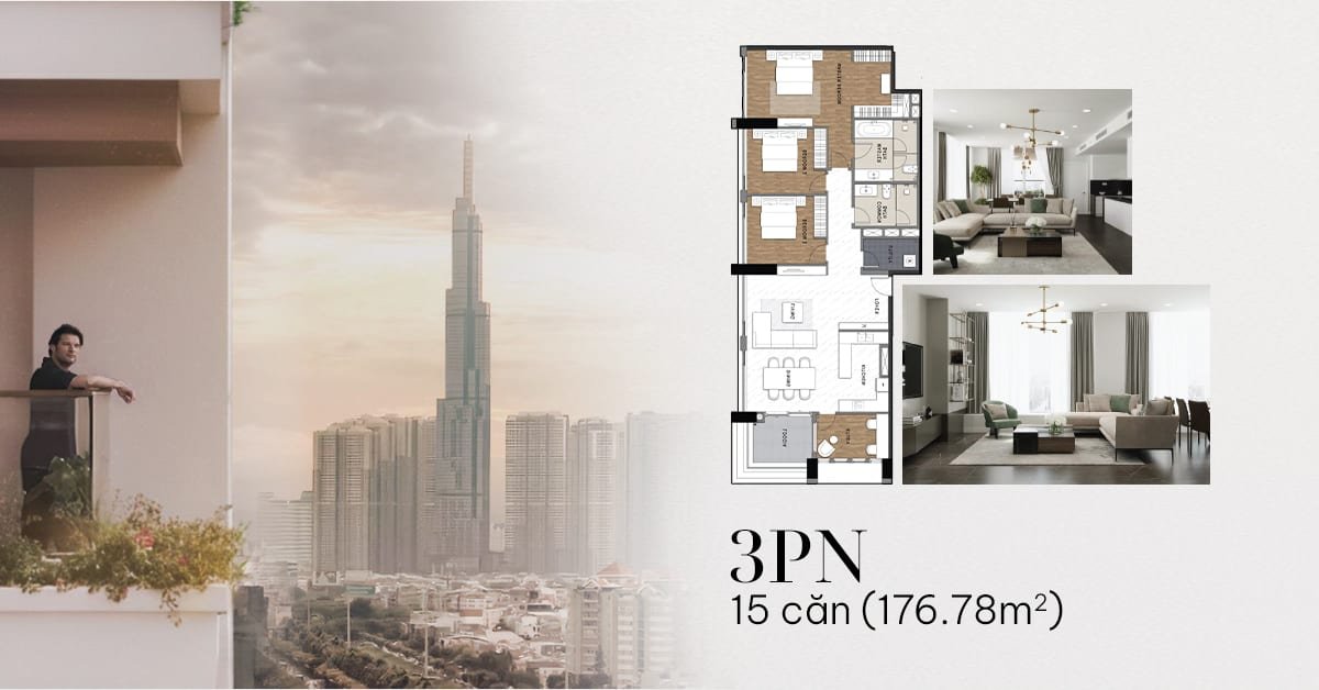 3-bedroom plan