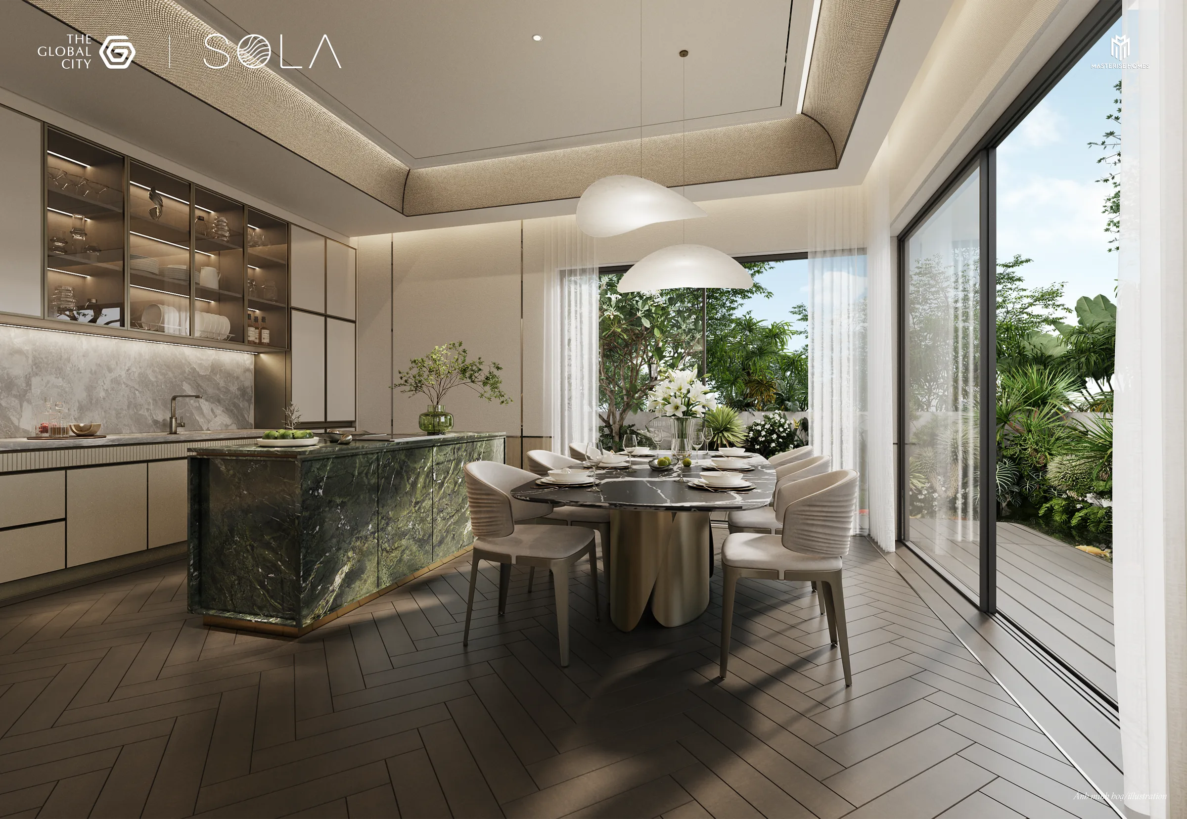 Detached villa · interior plate 05