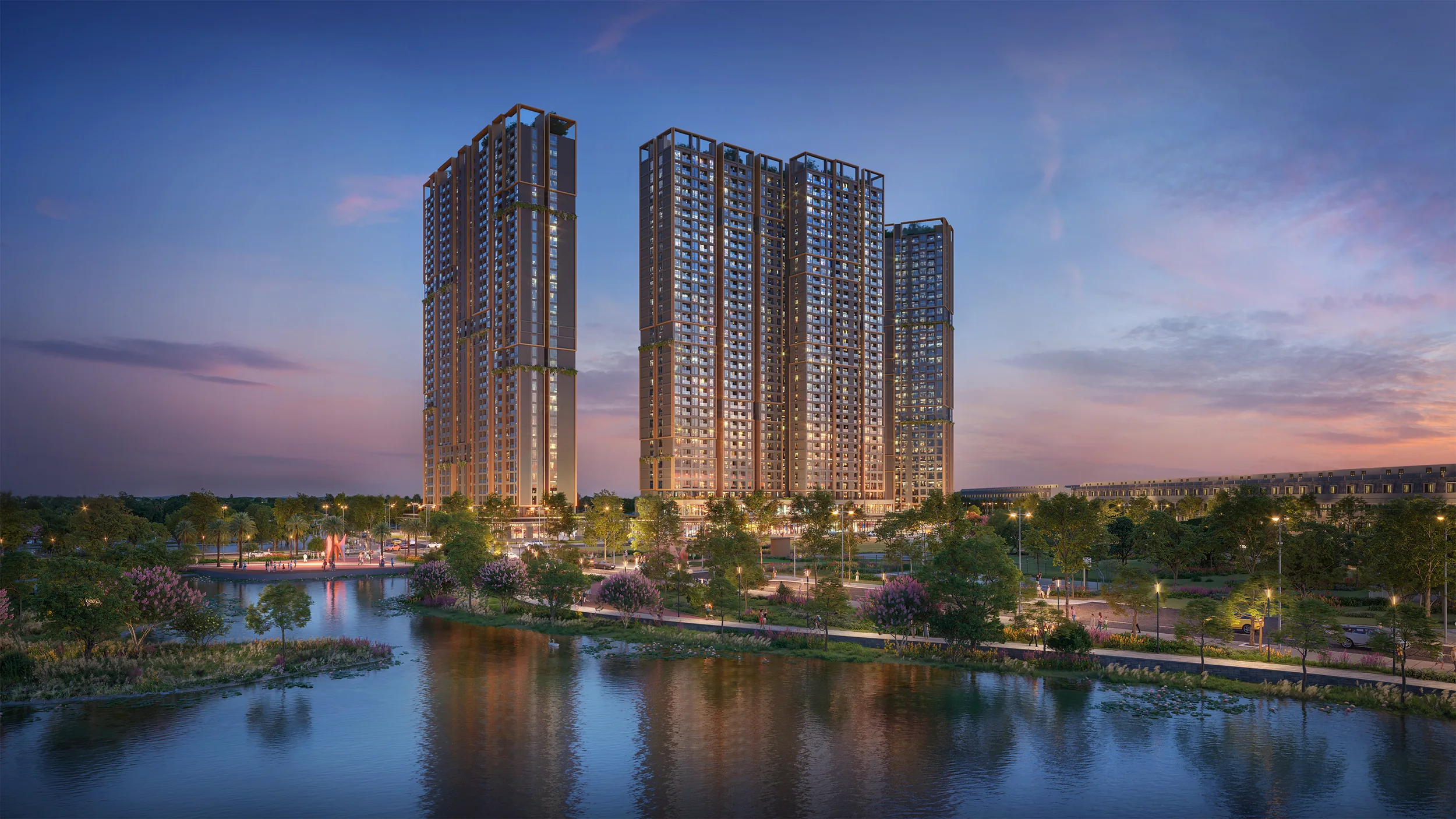 The Parkland central park view