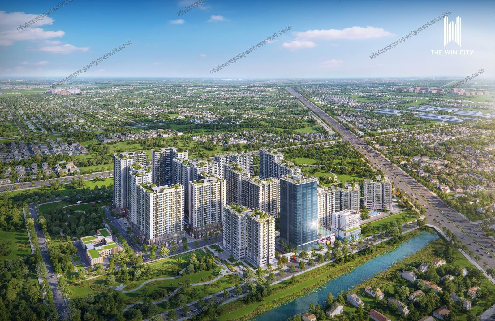 Master plan · aerial
